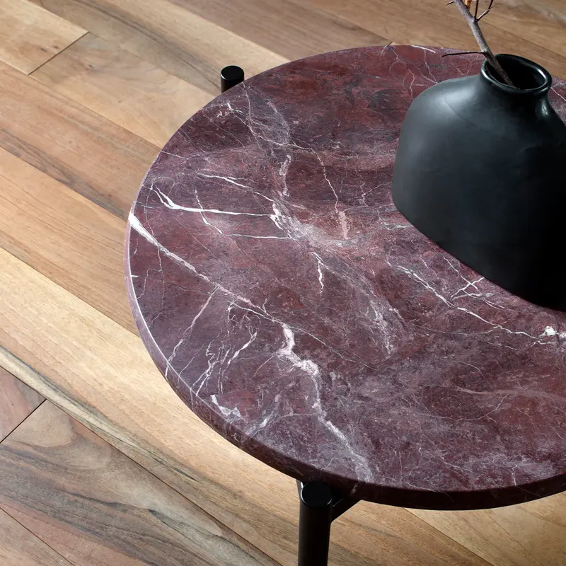 Red Jasper Marble Table